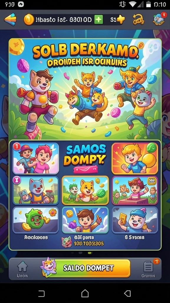 Tampilan awal aplikasi 180SLOT yang menarik.