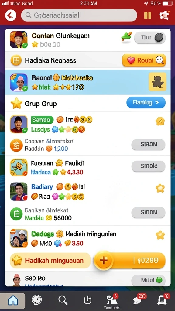 Salah satu level menantang yang harus diselesaikan.