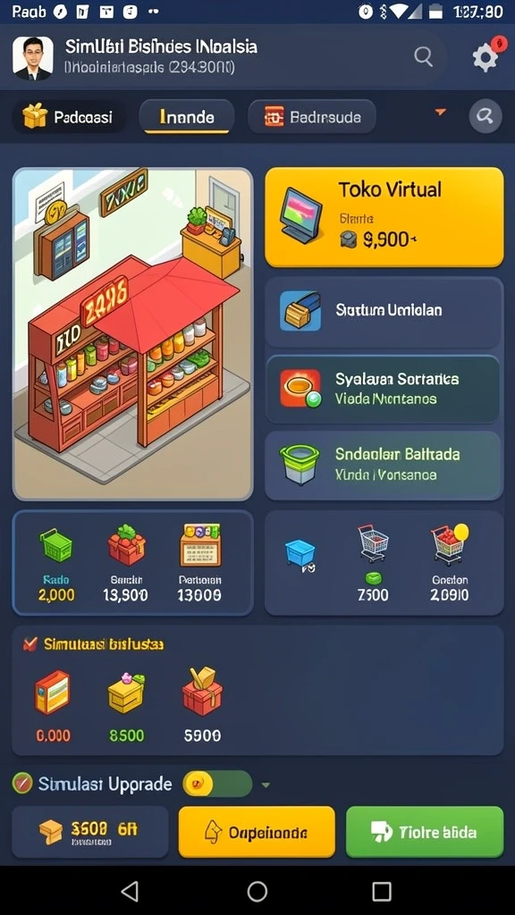 Screenshot dari fitur turnamen yang menegangkan.