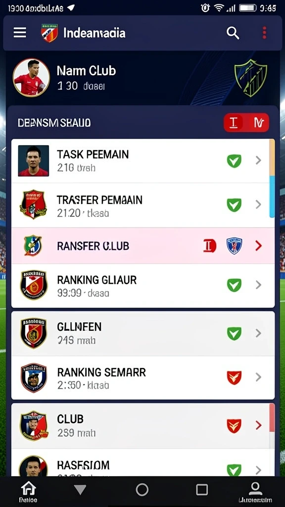 Tampilan menarik dengan tema permainan yang beragam.