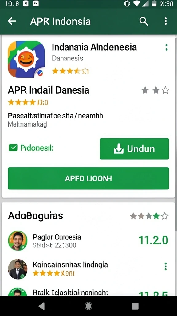 Tangkapan layar menampilkan antarmuka permainan yang menarik.