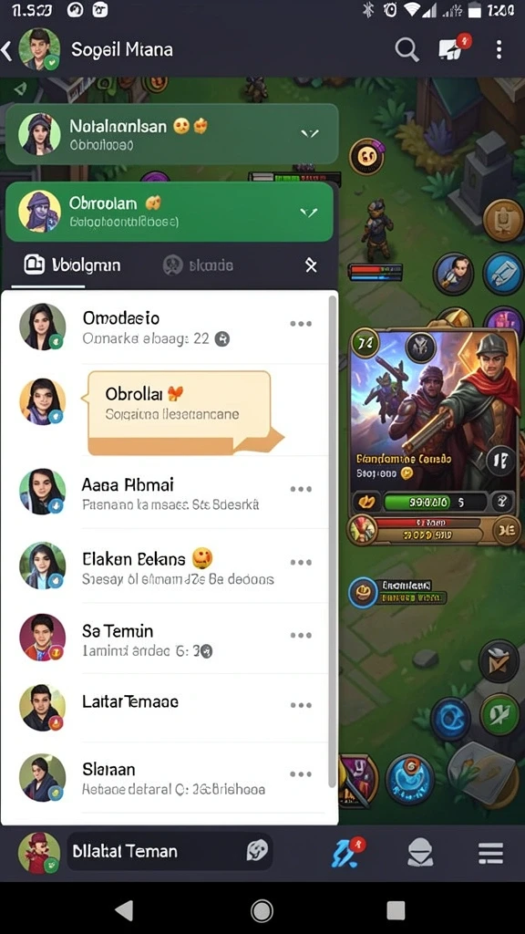 Mode multiplayer yang memungkinkan bermain bersama teman.