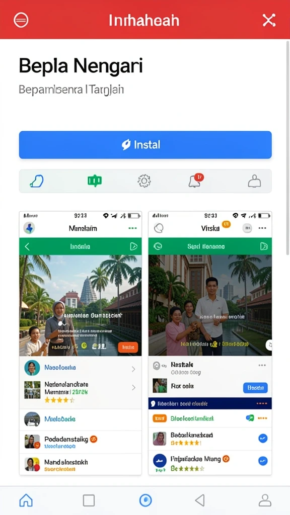 Screenshot menunjukkan antarmuka yang intuitif dan penuh warna.