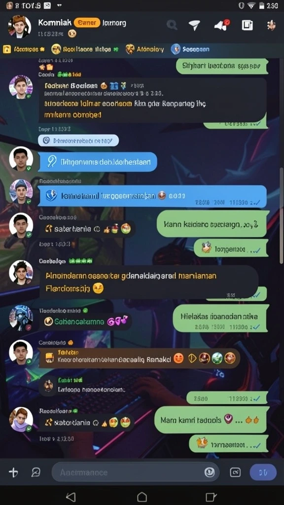 Beragam permainan menarik yang siap dimainkan kapan saja.