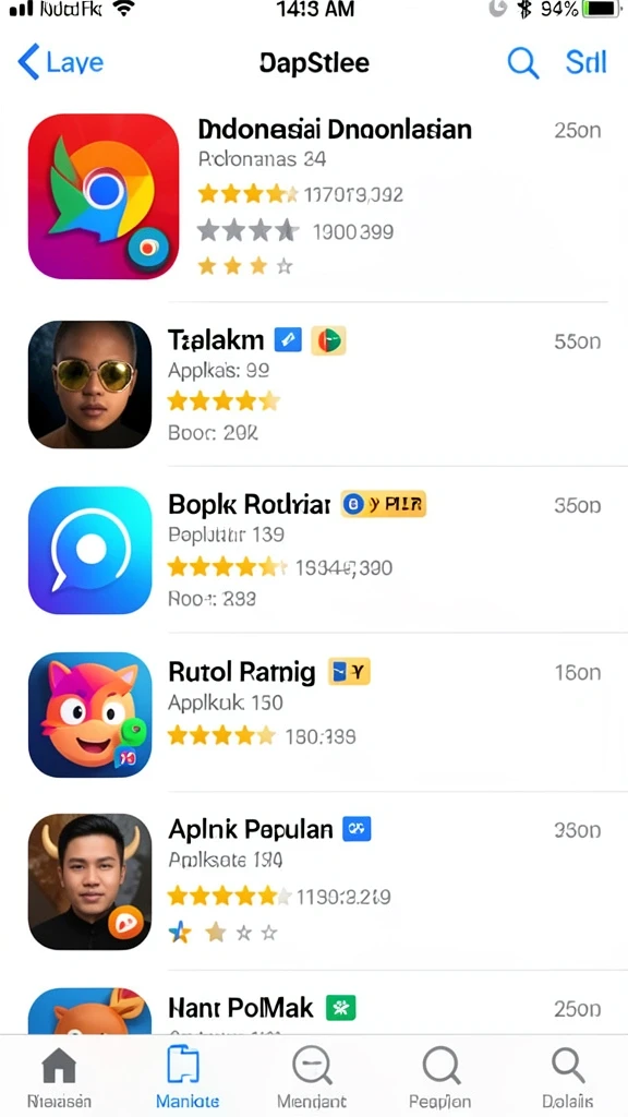 Tangkapan layar menunjukkan petualangan di dunia yang fantastis.