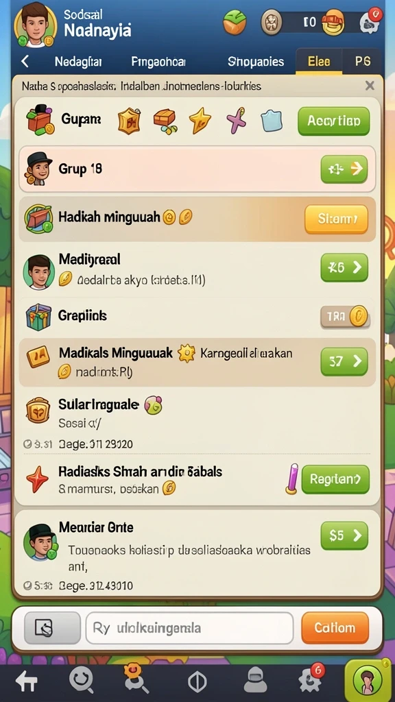 Beragam permainan yang ditawarkan membuat setiap sesi bermain semakin seru.