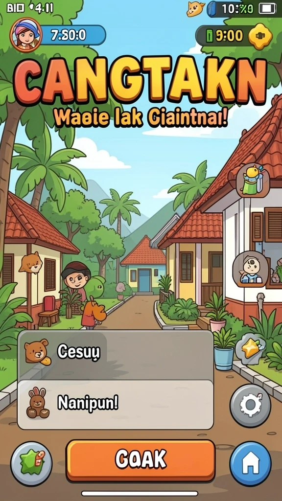 Karakter unik dengan kemampuan berbeda yang menarik.