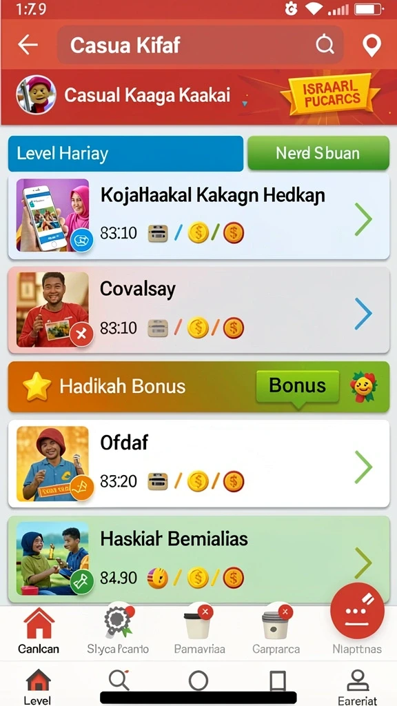 Grafik yang memukau dan efek suara yang realistis.