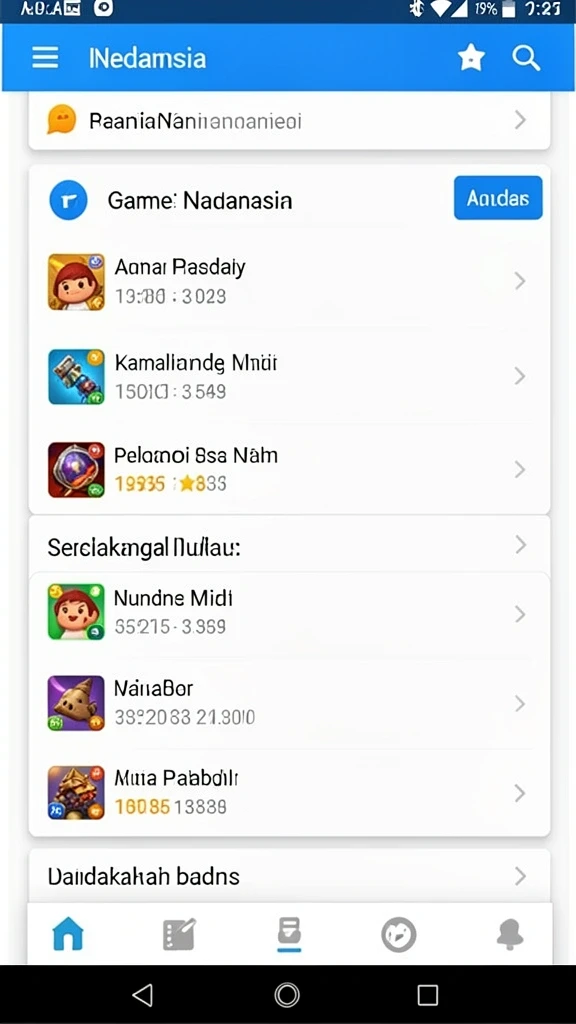 Fitur interaktif yang membuat permainan semakin seru.