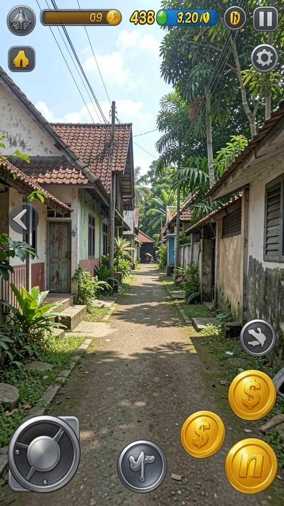Tampilan Home yang intuitif dan mudah digunakan.