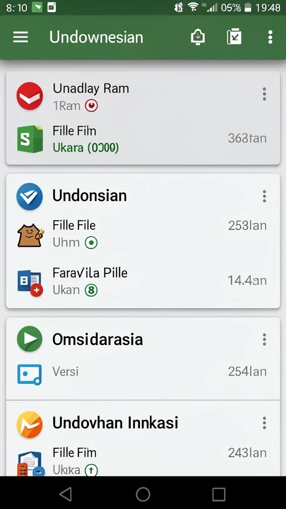 Tampilan antarmuka pengguna yang intuitif.