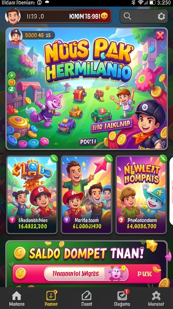 Fitur live draw yang menampilkan hasil langsung secara real-time.