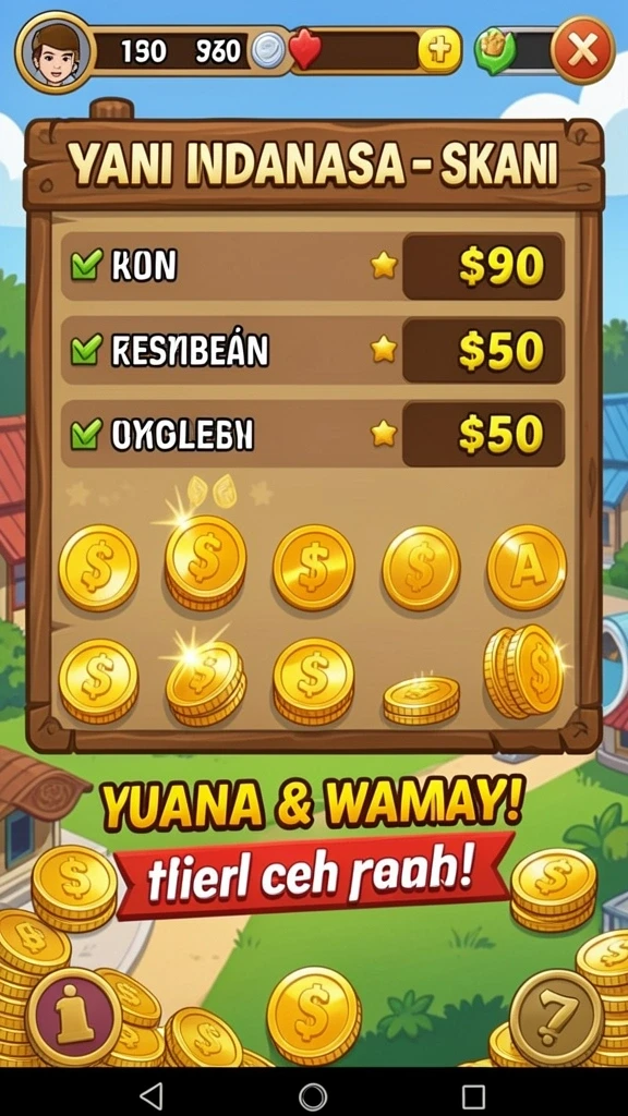 Tampilan awal yang menarik dan ramah pengguna.