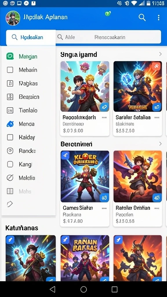Berbagai mode permainan menarik untuk dicoba.