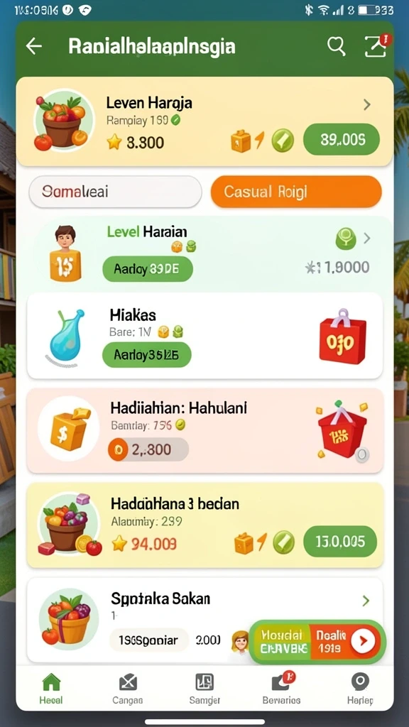 Tampilan antarmuka yang menarik di TANTE777.