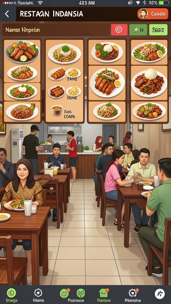 Gameplay yang mengasyikkan dan menantang.