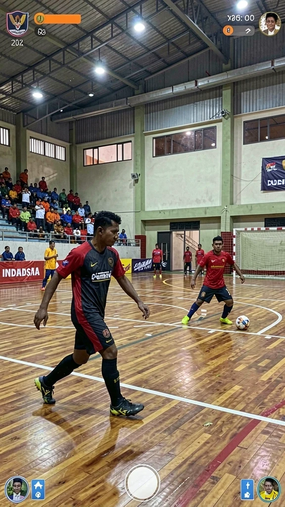 Grafis indah saat menjelajahi dunia terbuka.