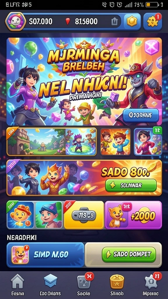 Gambaran tema slot yang beragam dan menarik.